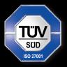 ISO/IEC 27001:2022 — Certified by TÜV